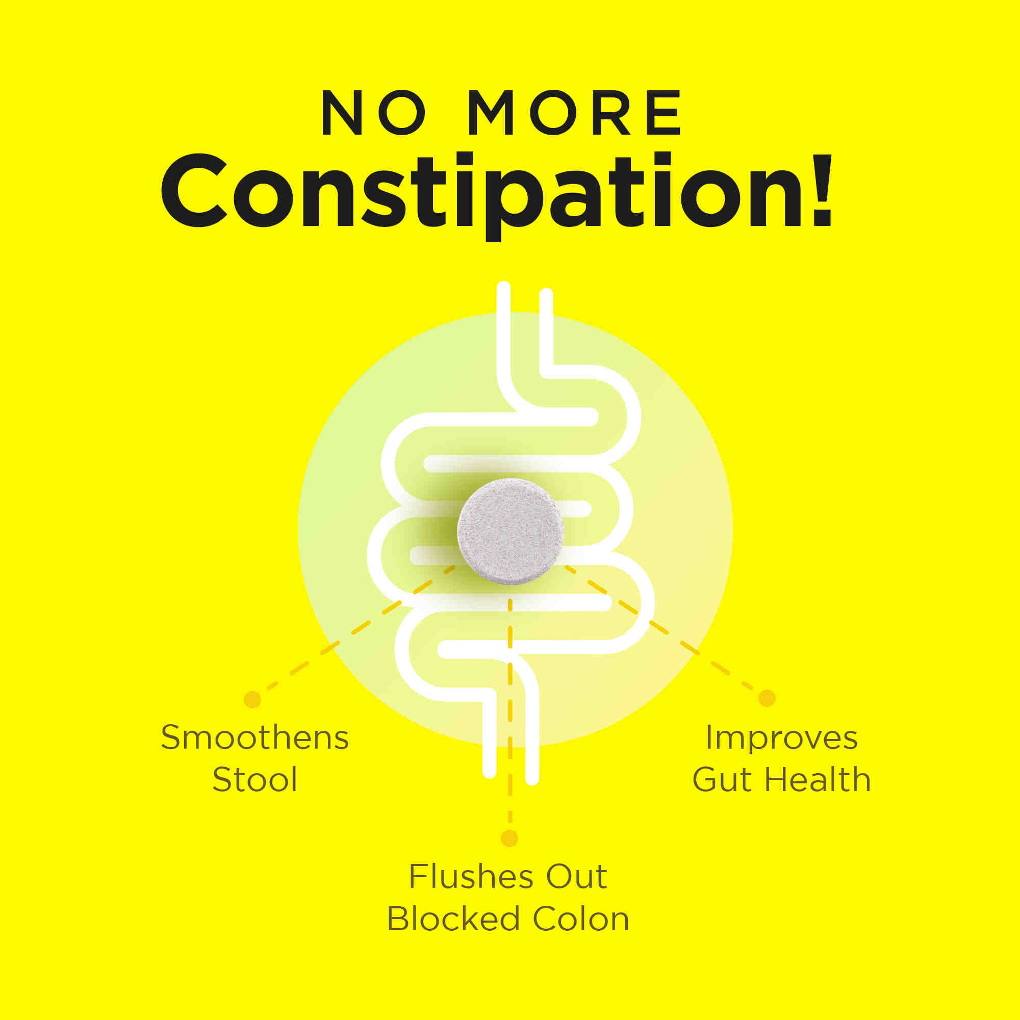 Auric Poop Easy Effervescent Tablet 20 Tablets Promoted Healthy Gut