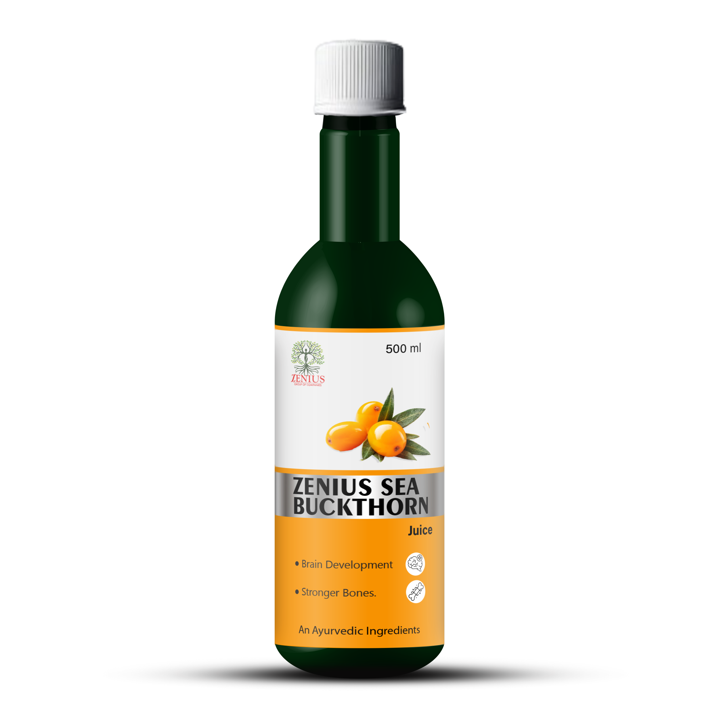 Zenius Sea Buckthorn Juice Bottle of 500 ML