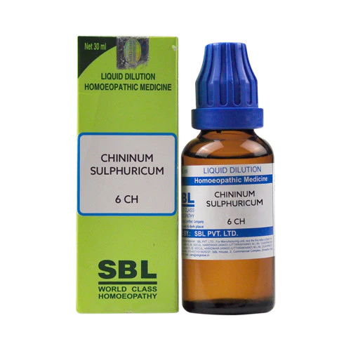 SBL Chininum Sulphuricum Dilution 6 CH Bottle of 30 ML