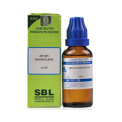 SBL Apium Graveolens Dilution 6 CH Bottle of 30 ML