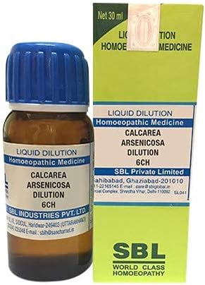 SBL Calcarea Arsenicica Dilution 6 CH Bottle of 30 ML