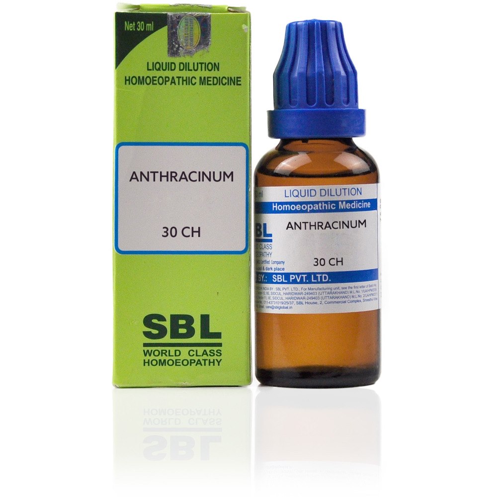 SBL Anthracinum Dilution 30 CH Bottle of 30 ML