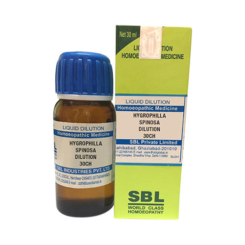 SBL Hygrophilla Spinosa Dilution 30 CH Bottle of 30 ML