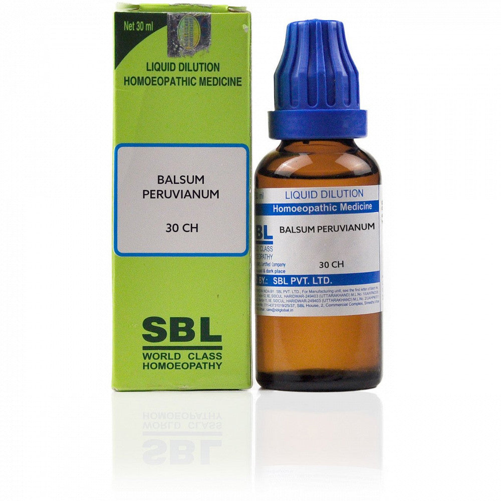 SBL Balsum Peruvianum Dilution 30 CH Bottle of 30 ML
