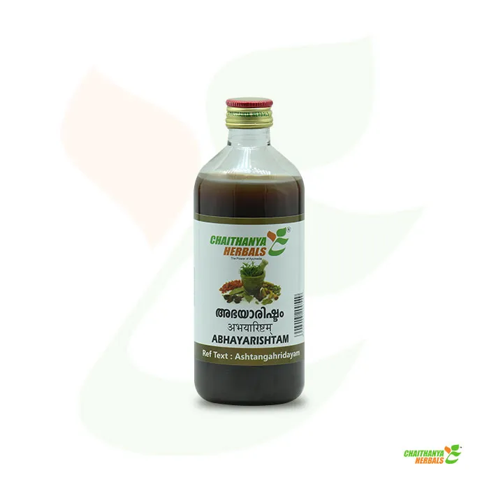 CHAITHYANYA HERBAL Abhayarishtam Bottle of 450 ML