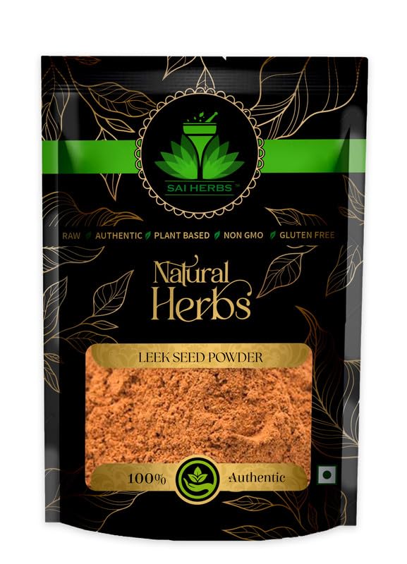 SAI HERBS Leek Seed Powder Packet of 100 GM