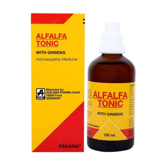 Adel Pekana Alfalfa Tonic With Ginseng Bottle of 100 ML