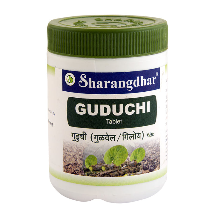 Sharangdhar GULVEL GuduchiTAB Jar of 60 QTY