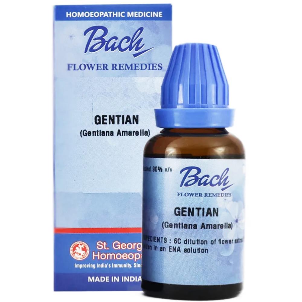 St George Bach Flower Gentian Bottle of 30 ML