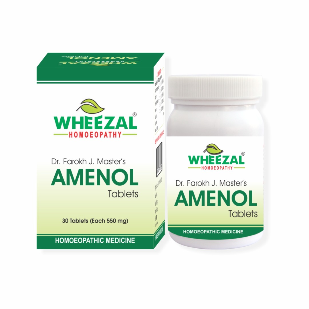 Wheezal Amenol Tablets Jar of 75 Tablet
