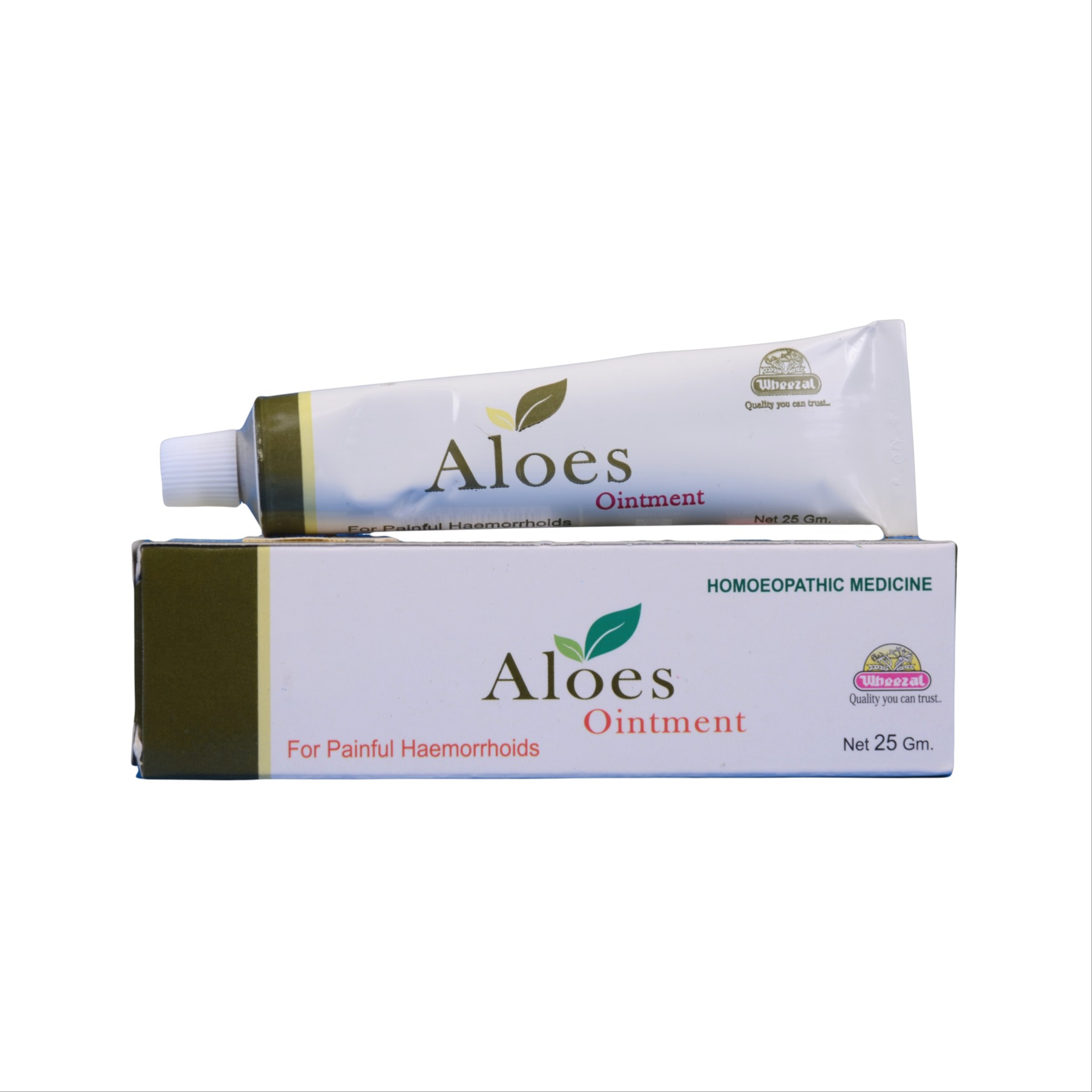 Wheezal Aloes Ointment Tube of 25 GM