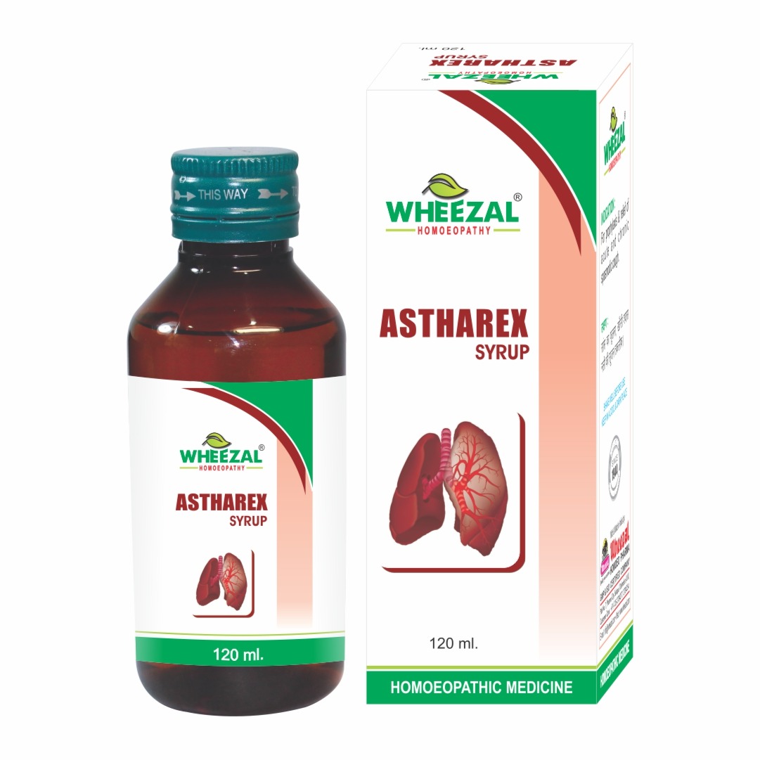 Wheezal Astharex Syrup Bottle of 120 ML