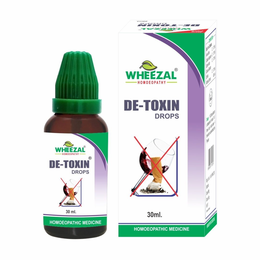 Wheezal DeToxin Drops Bottle of 30 ML
