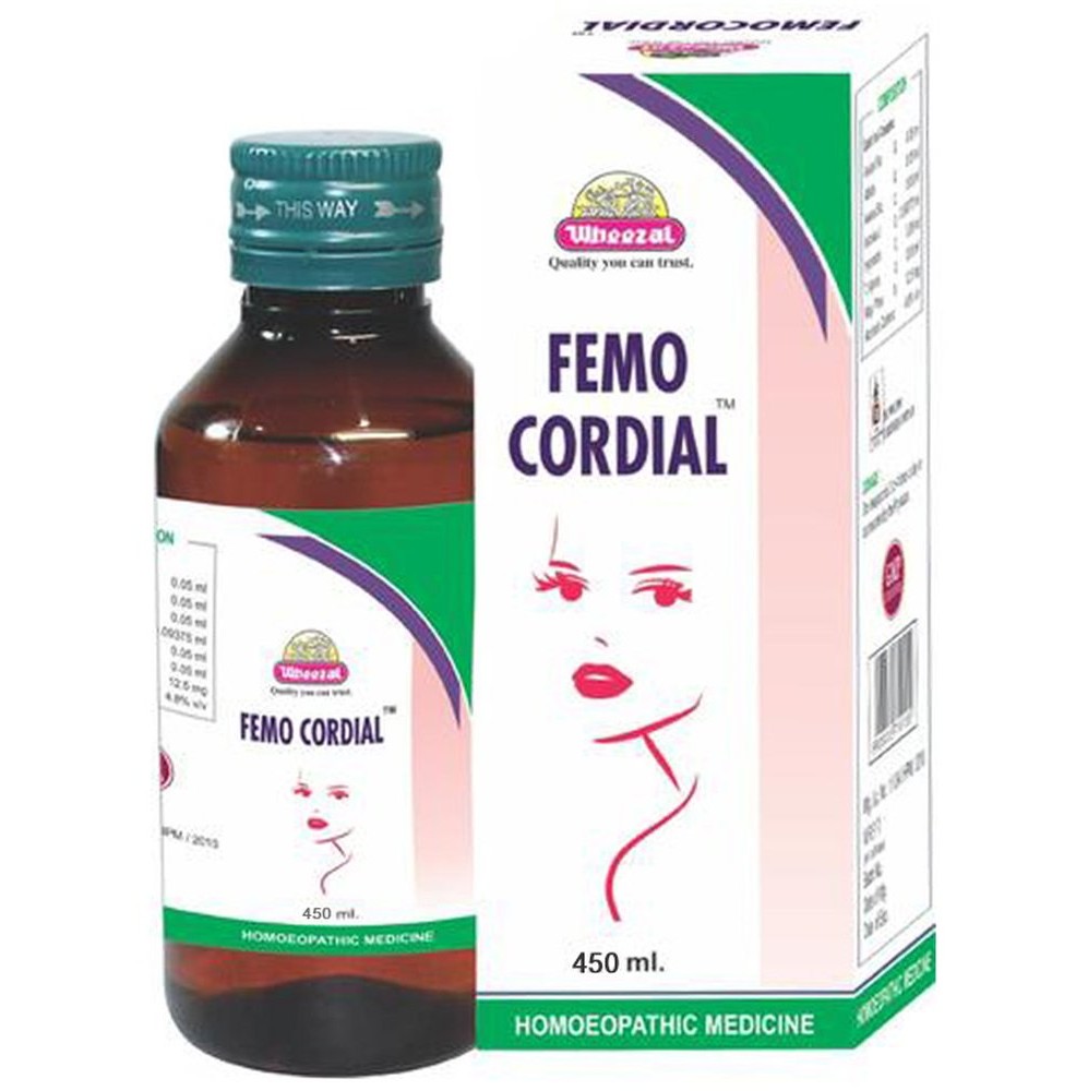 Wheezal Femocordail Syrup Bottle of 450 ML