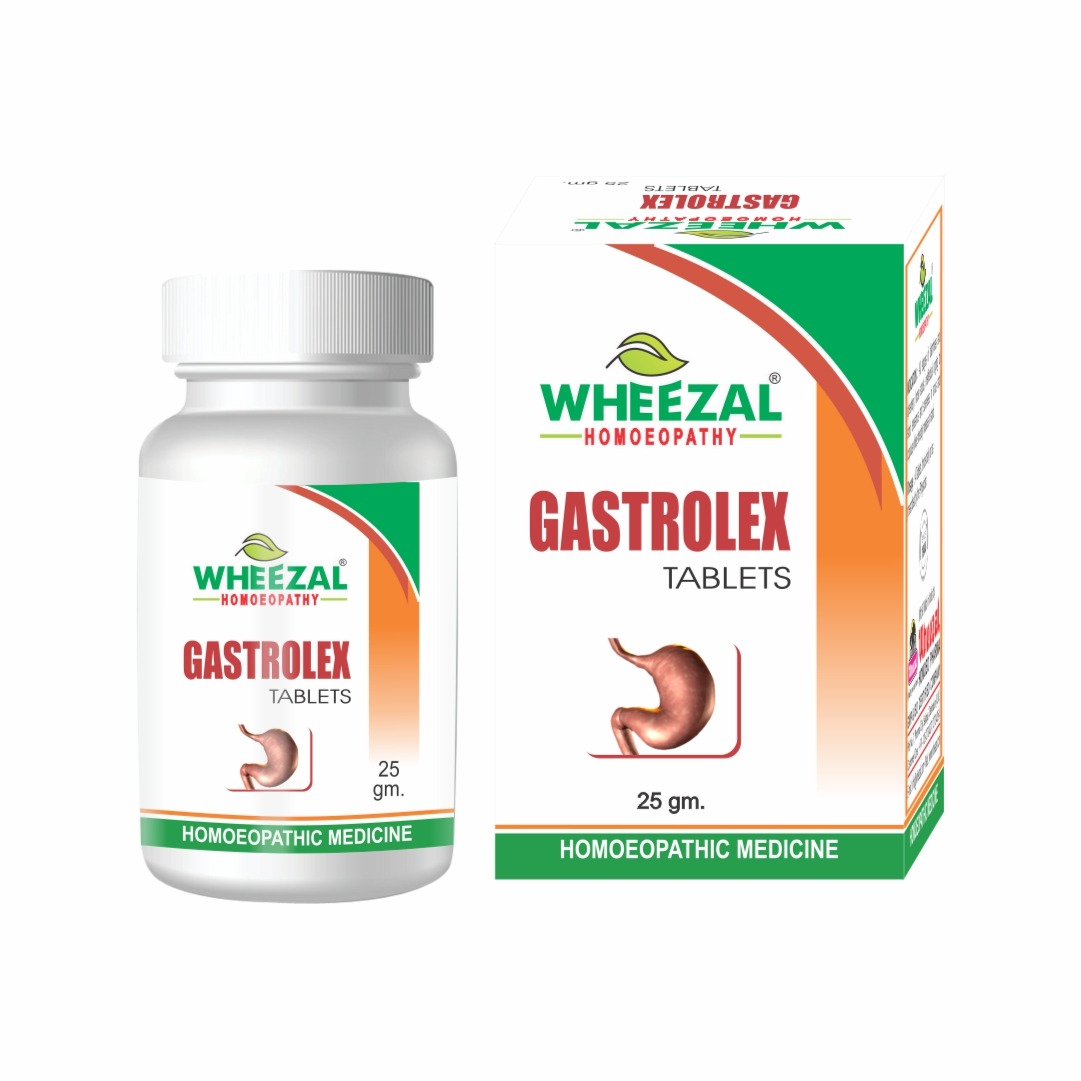 Wheezal Gastrolex Tablets Jar of 25 GM