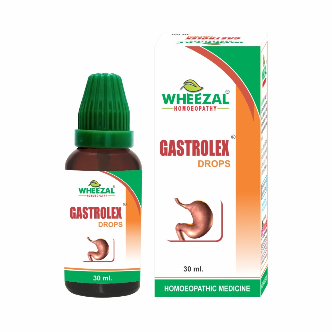 Wheezal Gastrolex Drops Bottle of 30 ML