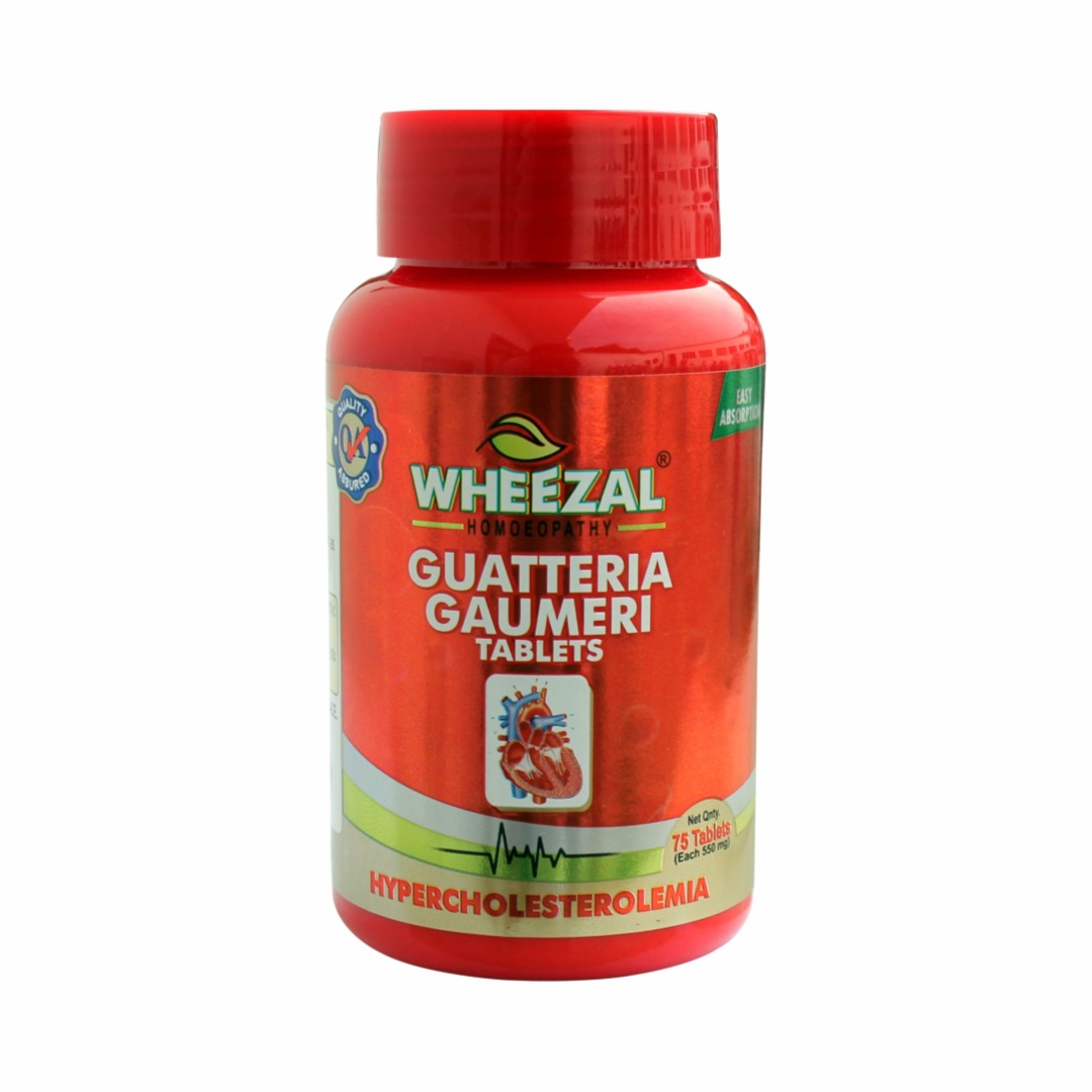 Wheezal Guatteria Gaumeri Tablets Jar of 75 Tablet