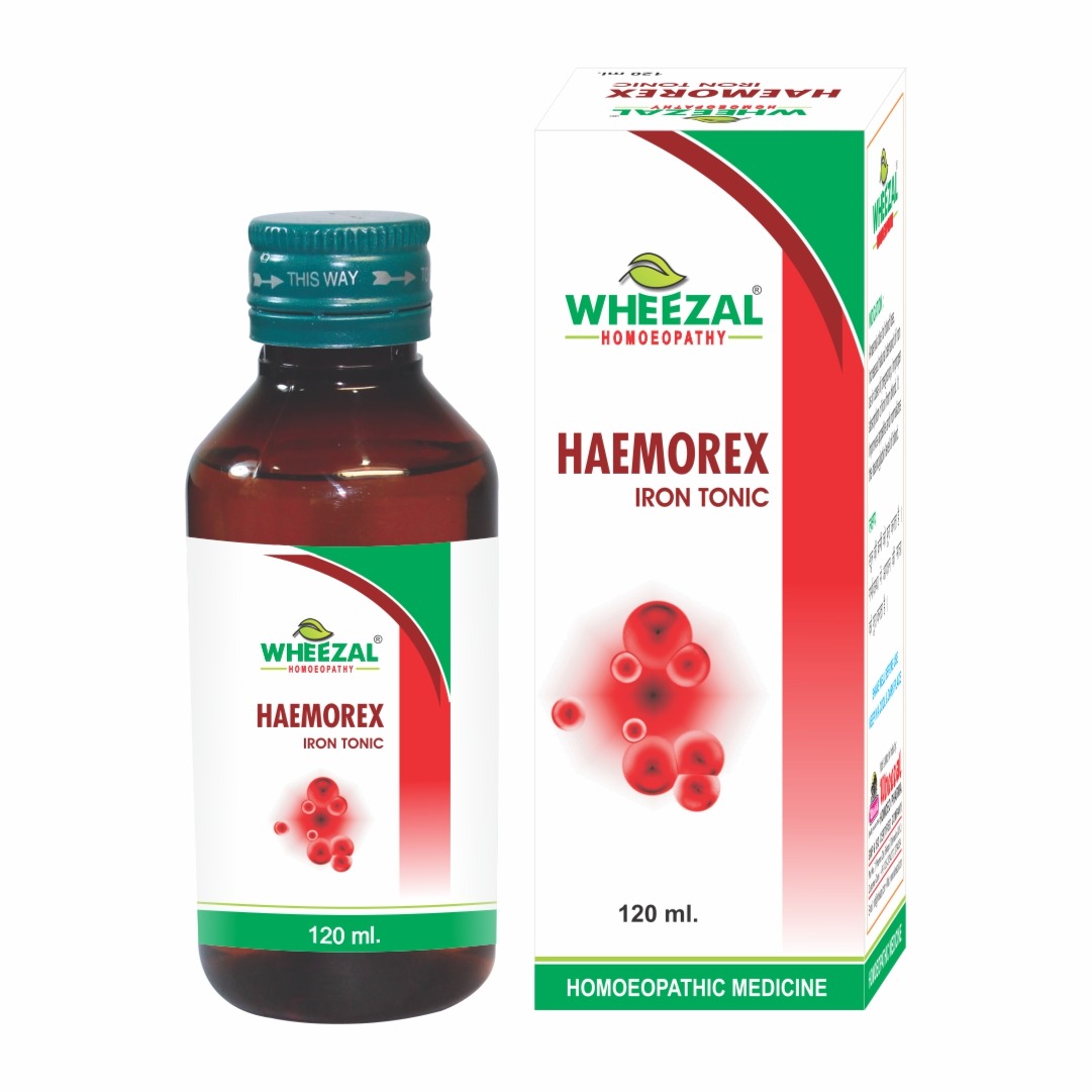 Wheezal Haemorax Syrup Bottle of 120 ML