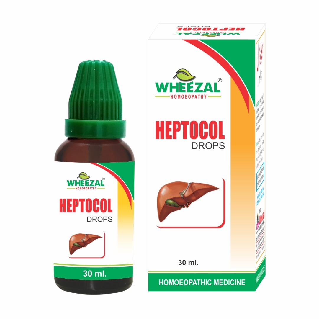 Wheezal Heptocol Drops Bottle of 30 ML