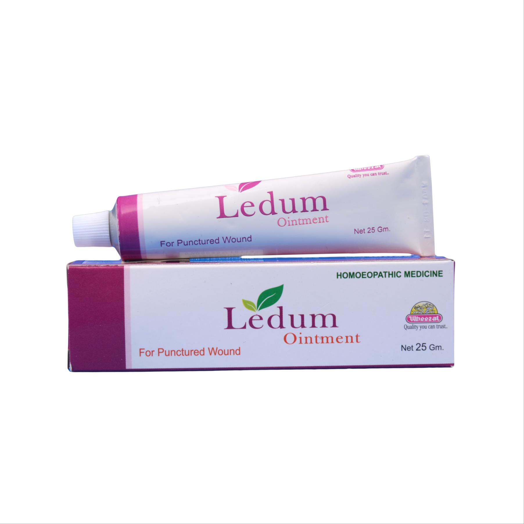 Wheezal Ledum Pal Ointment Tube of 25 GM