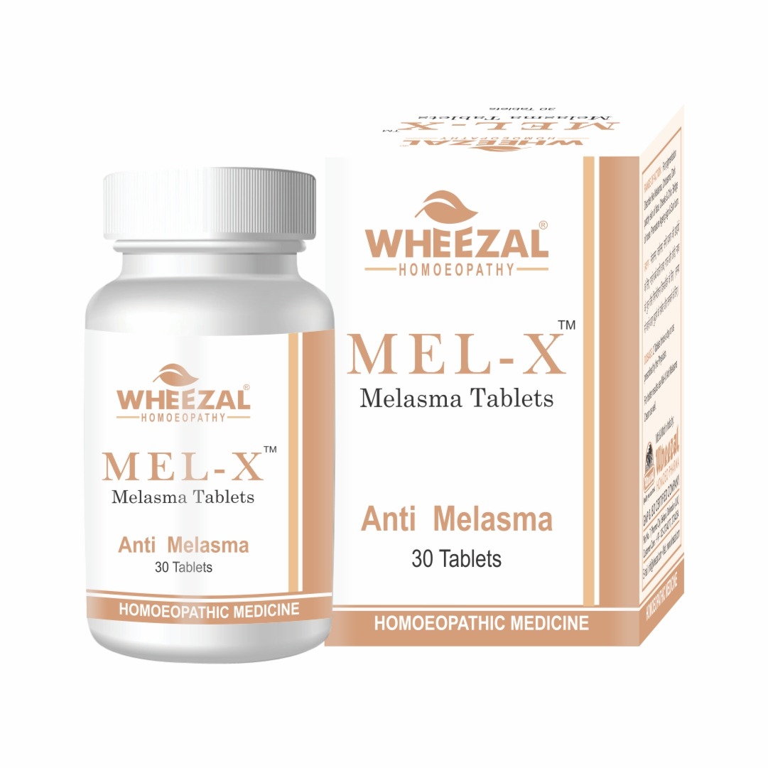 Wheezal MelX Melasma Tablets Jar of 30 Tablet