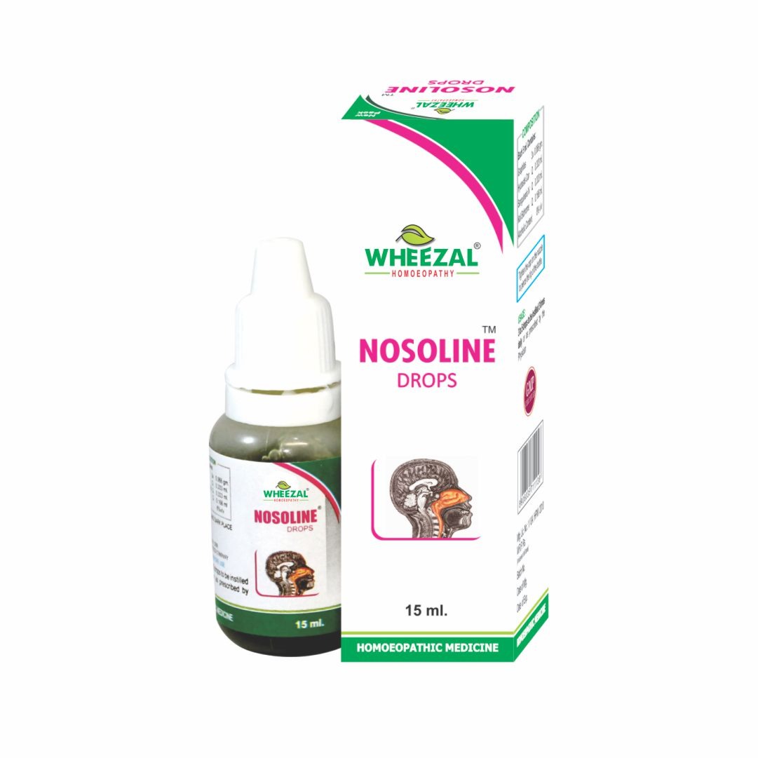 Wheezal Nosoline Drops Bottle of 15 ML