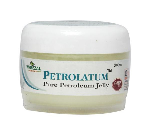 Wheezal PetrolatumW Pure Petroleum Jelly 50g Pack of 2 Jar of 100 GM