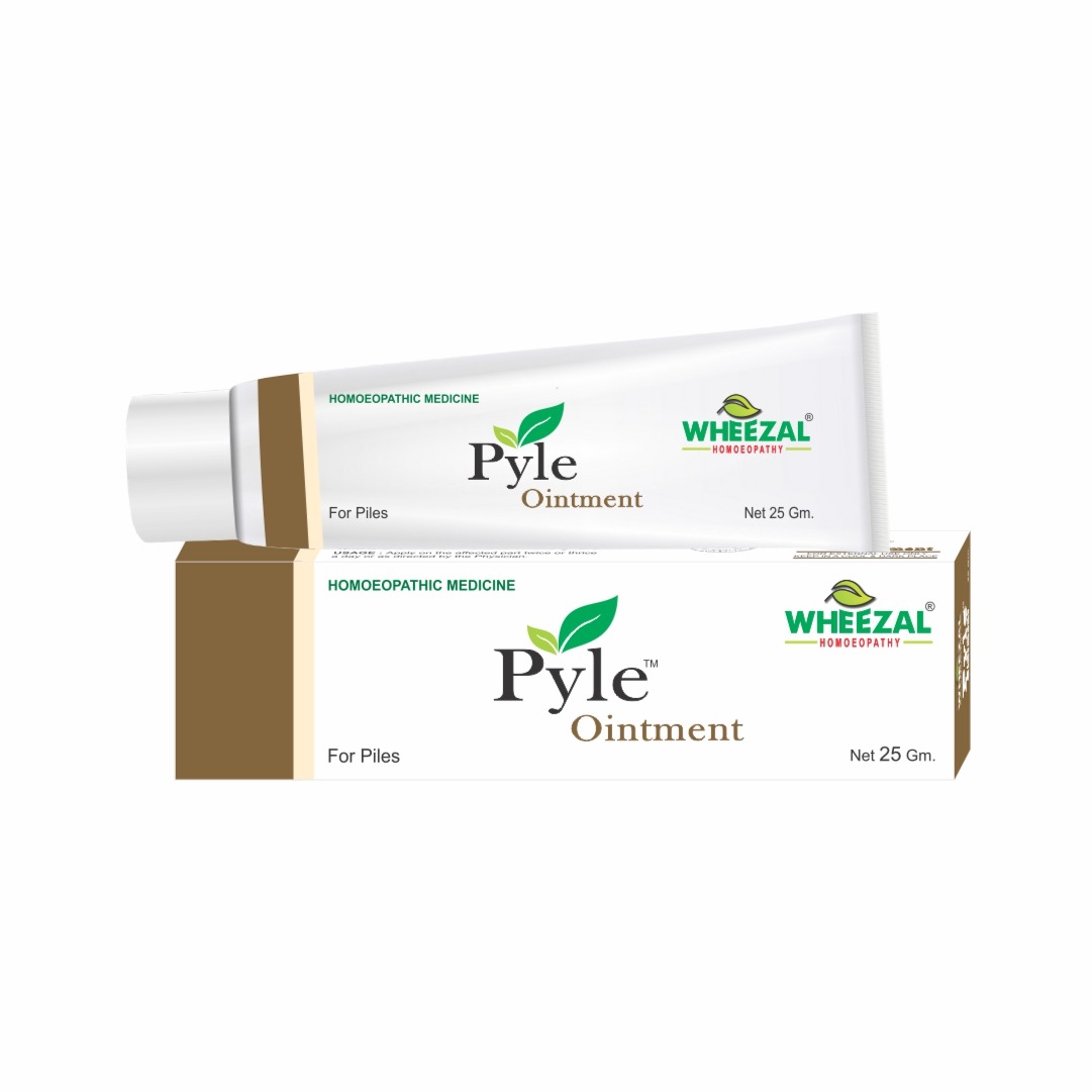 Wheezal Pyle Ointment Tube of 25 GM