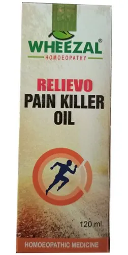 Wheezal Relievo Pain Killer Oil Bottle of 120 ML