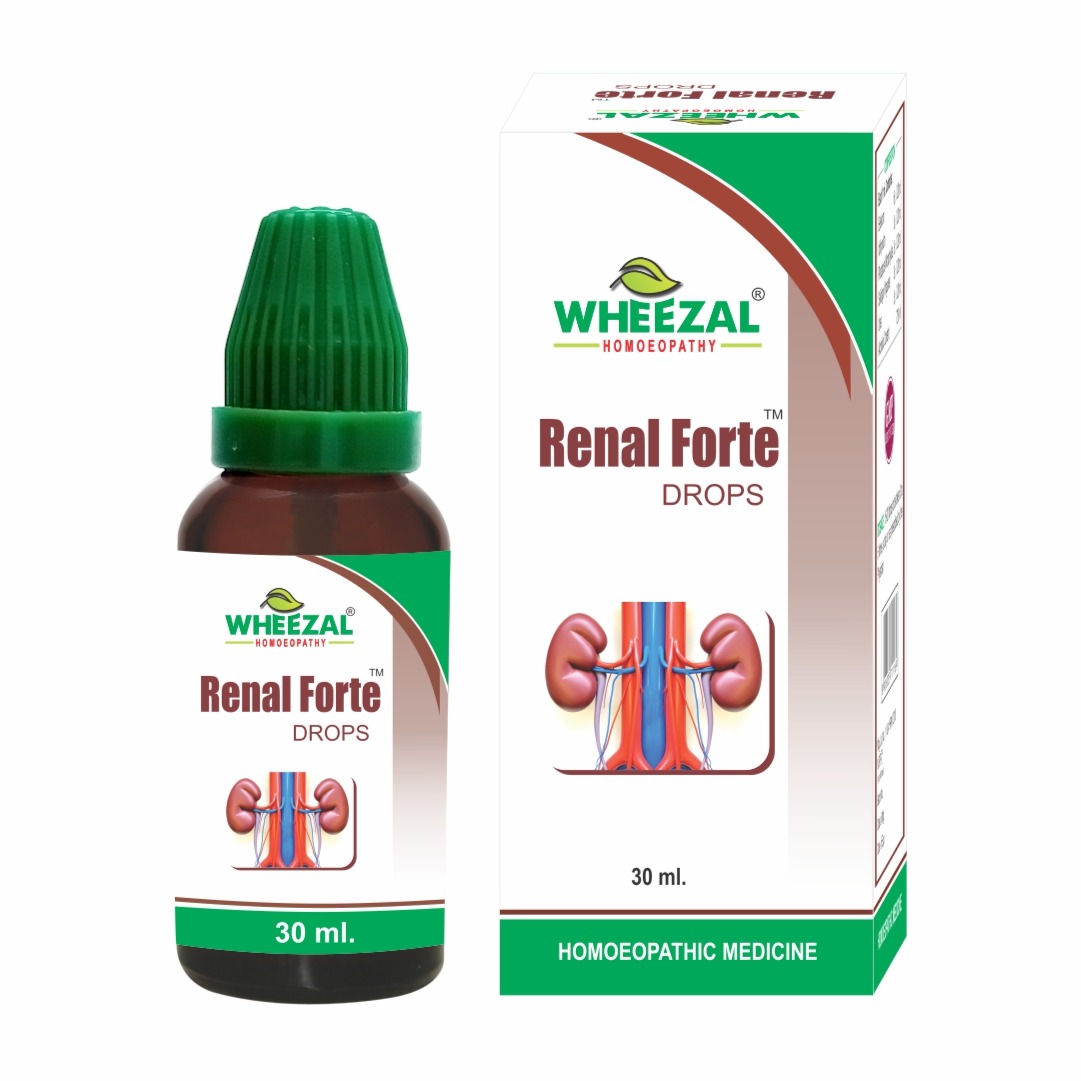 Wheezal Renal Forte Drops Bottle of 30 ML