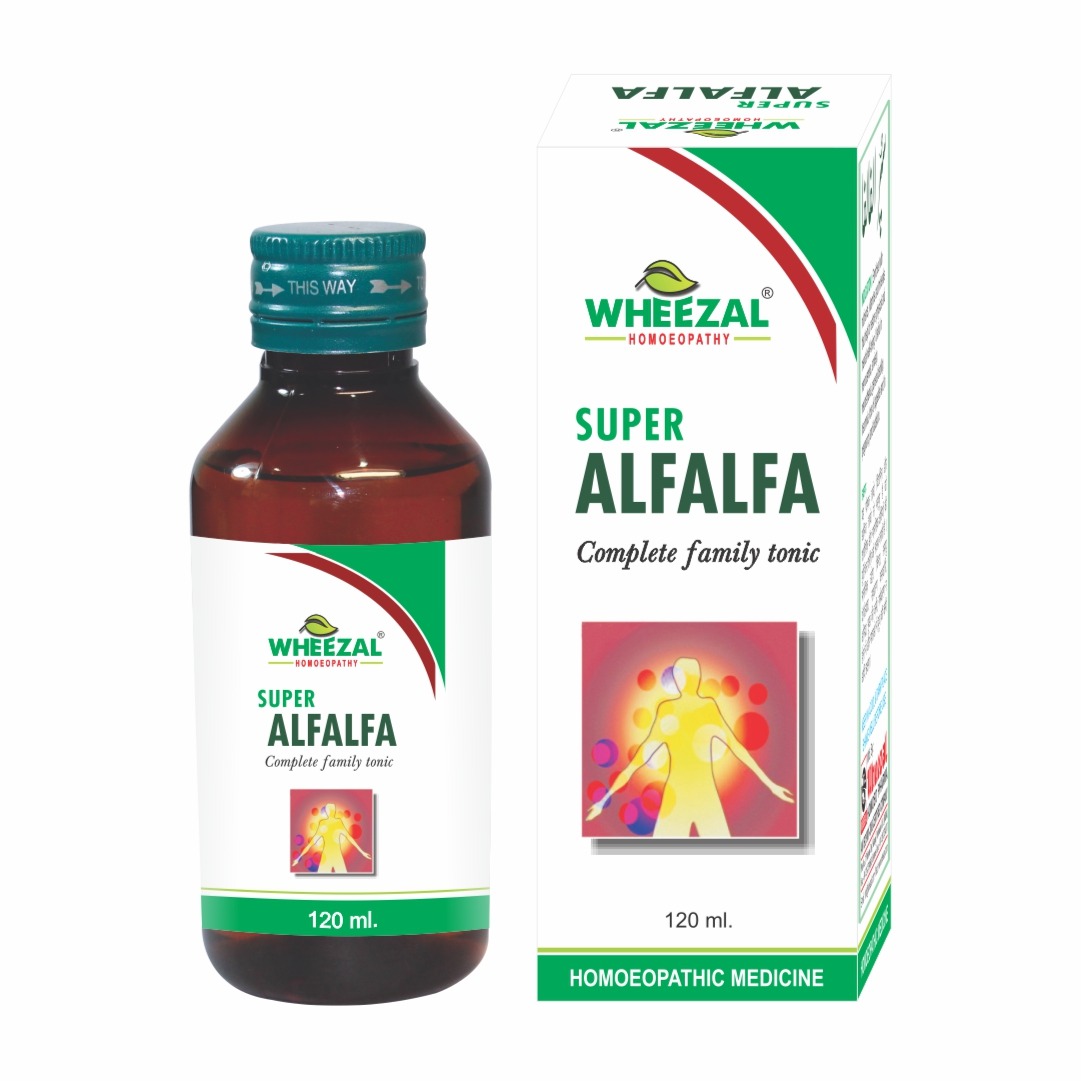 Wheezal Super Alfalfa Bottle of 120 ML
