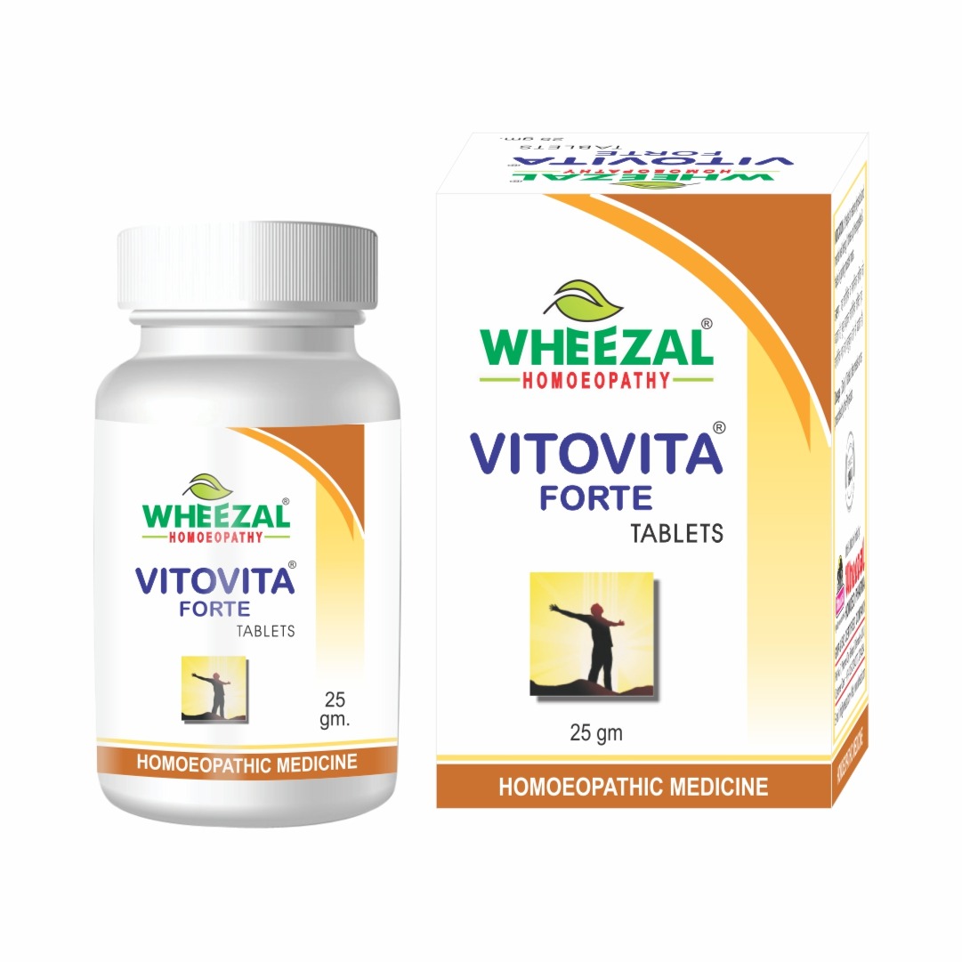 Wheezal Vito Vita Forte Tablets Jar of 25 GM