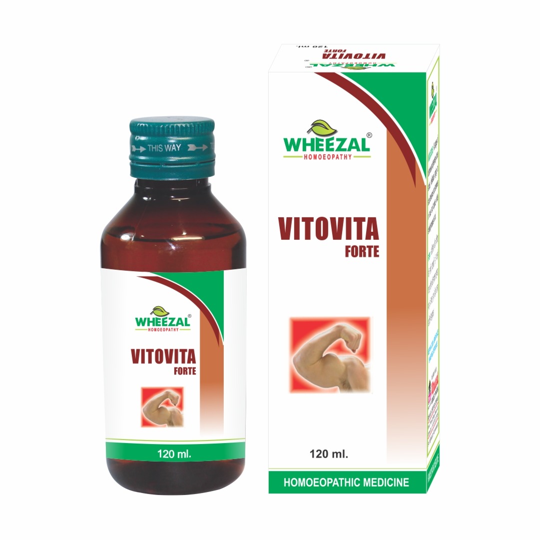 Wheezal Vitovita Forte Syrup Bottle of 120 ML