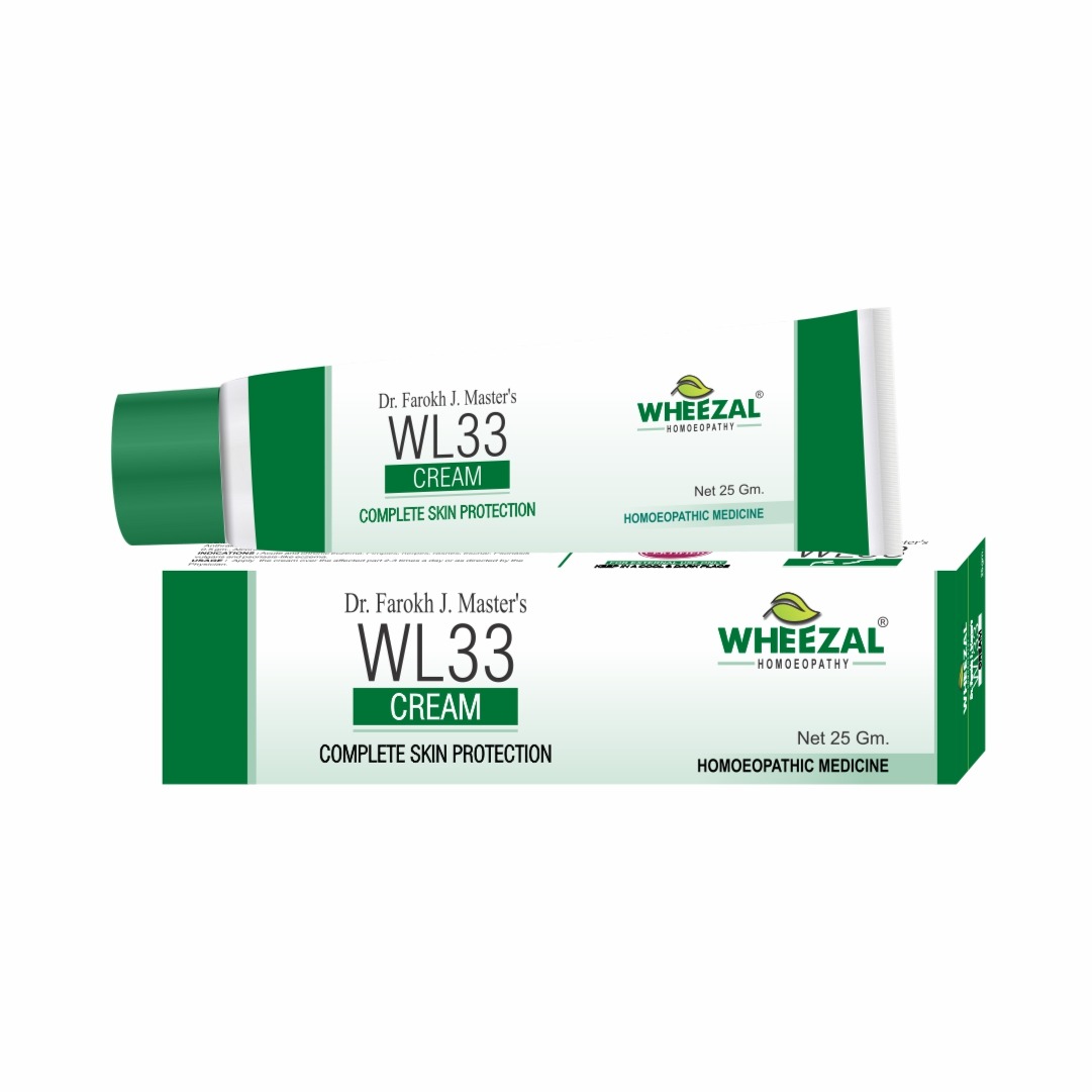 Wheezal Wl 33 Cream Tube of 25 GM