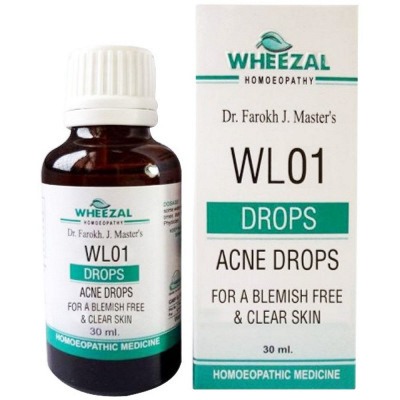 Wheezal WL1 Acne Drops Bottle of 30 ML