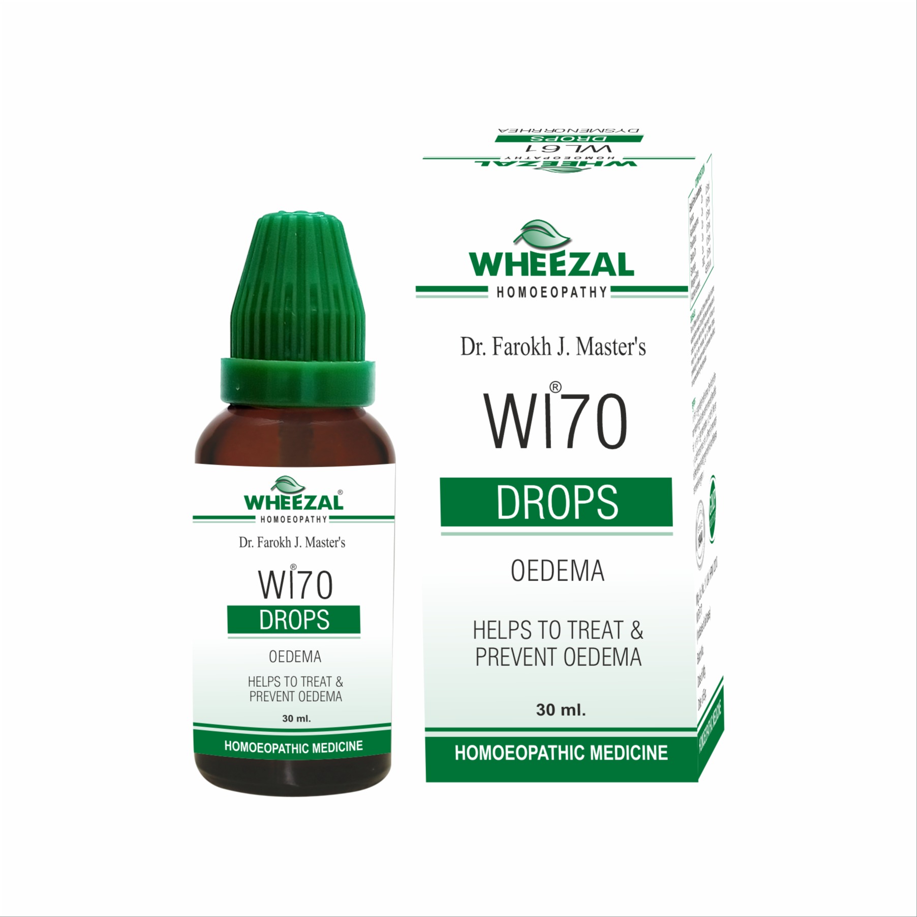 Wheezal Wl 70 Oedema Drops Bottle of 30 ML
