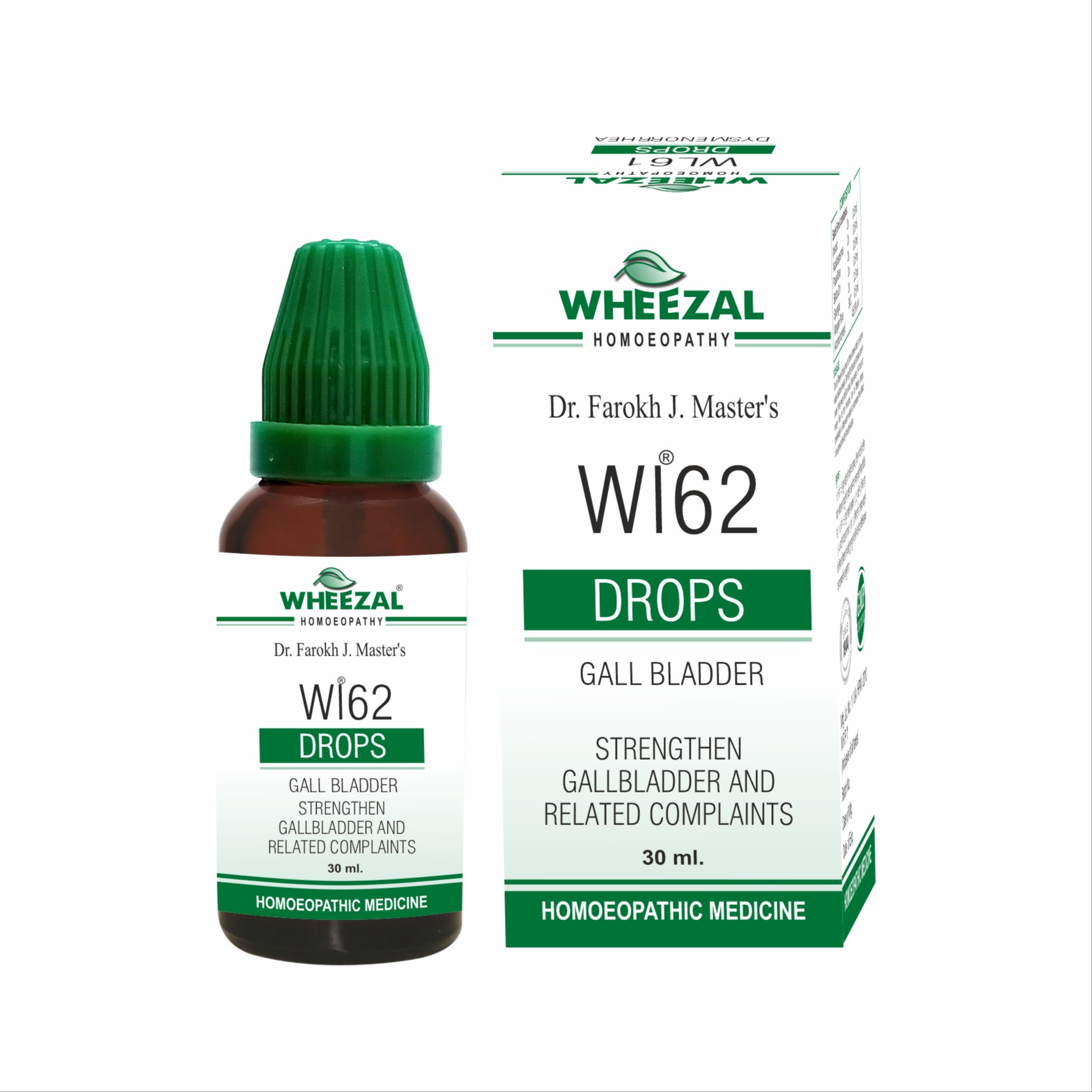 Wheezal Wl62 Gall Bladder Drops Bottle of 30 ML