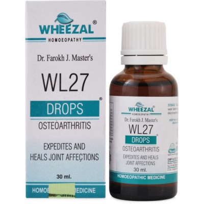 Wheezal WL27 Osteorthritis Drops Bottle of 30 ML