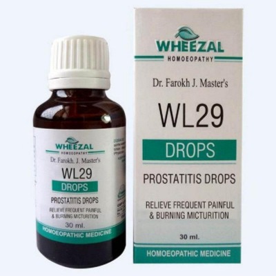 Wheezal WL29 Prostatitis Drops Bottle of 30 ML