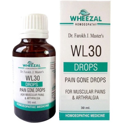 Wheezal WL30 Pain Gone Drops Bottle of 30 ML