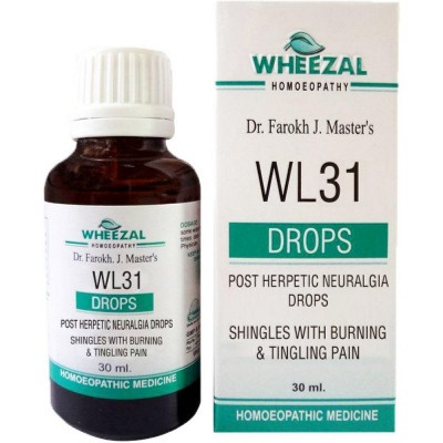 Wheezal WL31 Post Herpetic Neuralgia Drops Bottle of 30 ML