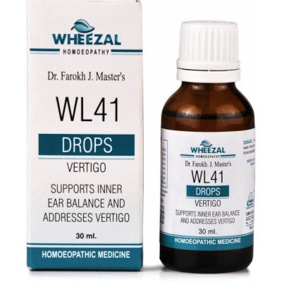 Wheezal WL41 Vertigo Drops Bottle of 30 ML