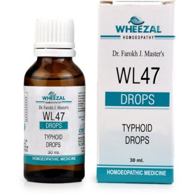 Wheezal WL47 Typhoid Drops Bottle of 30 ML