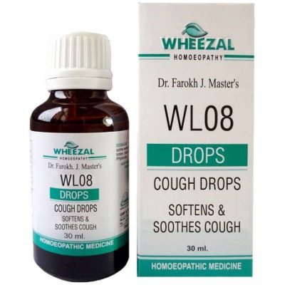 Wheezal WL8 Cough Drops Bottle of 30 ML