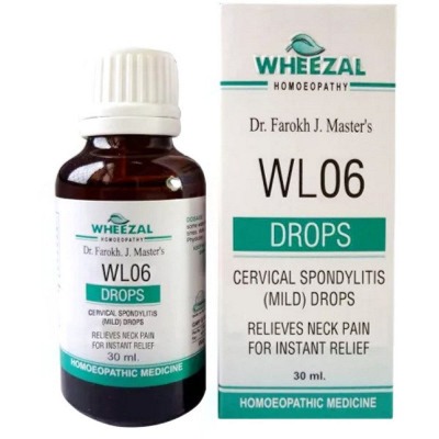 Wheezal WL6 Cervical Spondylitis Mild Drops Bottle of 30 ML