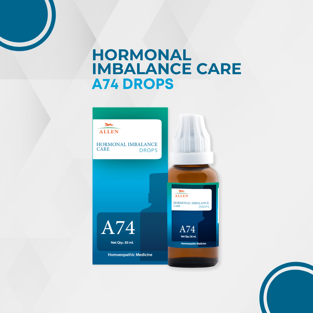 Allen A74 Hormonal Imbalance Drops 30ml Pack of 2 Bottle of 60 ML