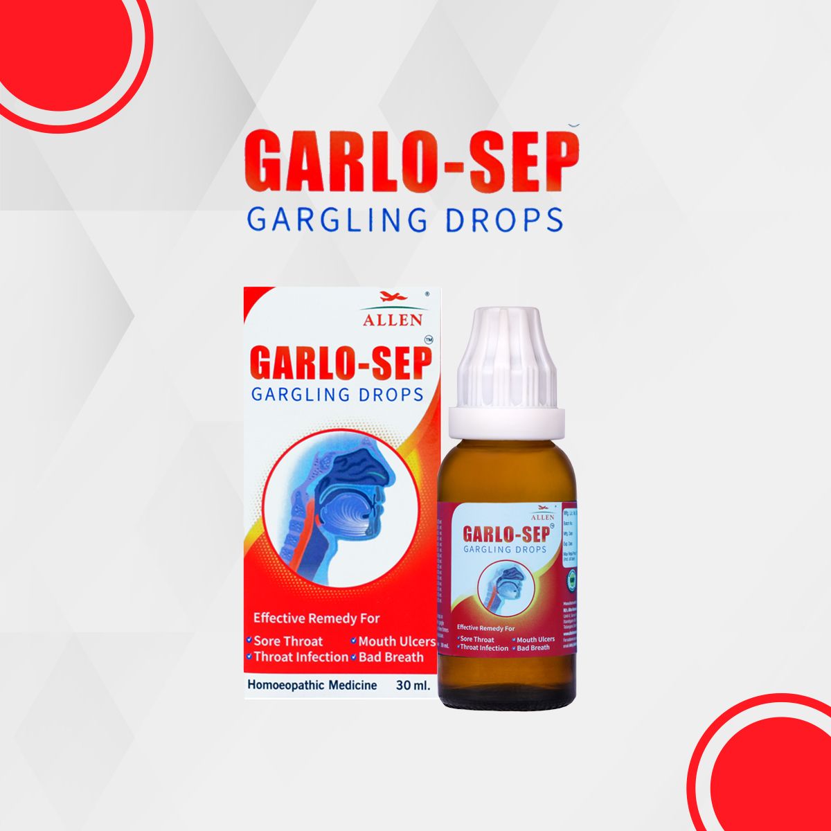 Allen GarloSep Drops Bottle of 30 ML
