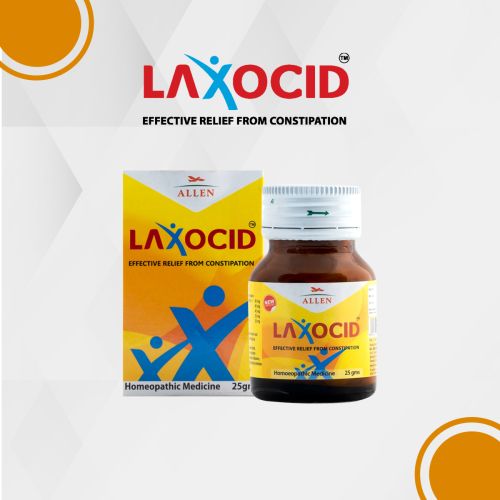 Allen Laxocid Tablets Jar of 25 GM