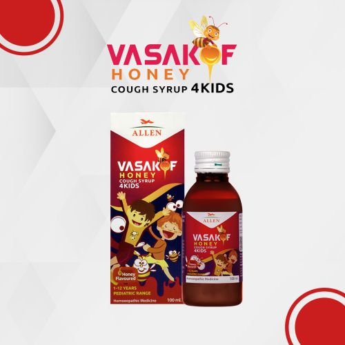 Allen Vasakof Honey Syrup Bottle of 100 ML