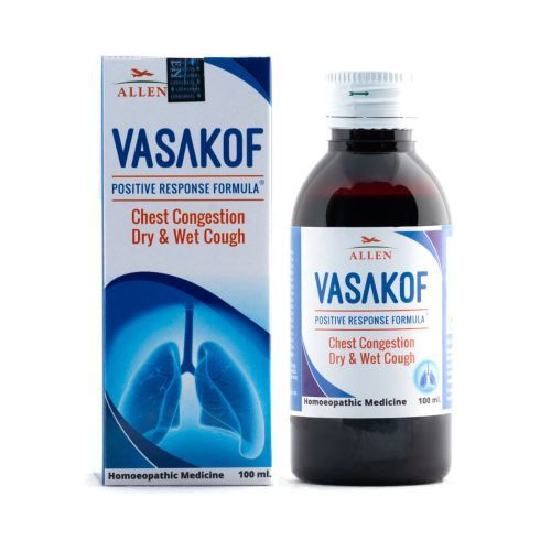 Allen Vasakof Cough Syrup Bottle of 500 ML